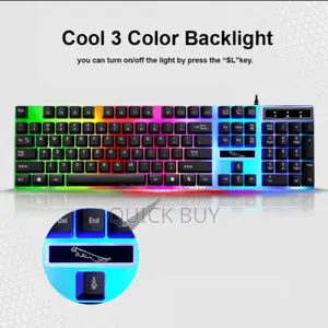 GTX300 Wired Pro Gaming RGB Keyboard Mouse Combo