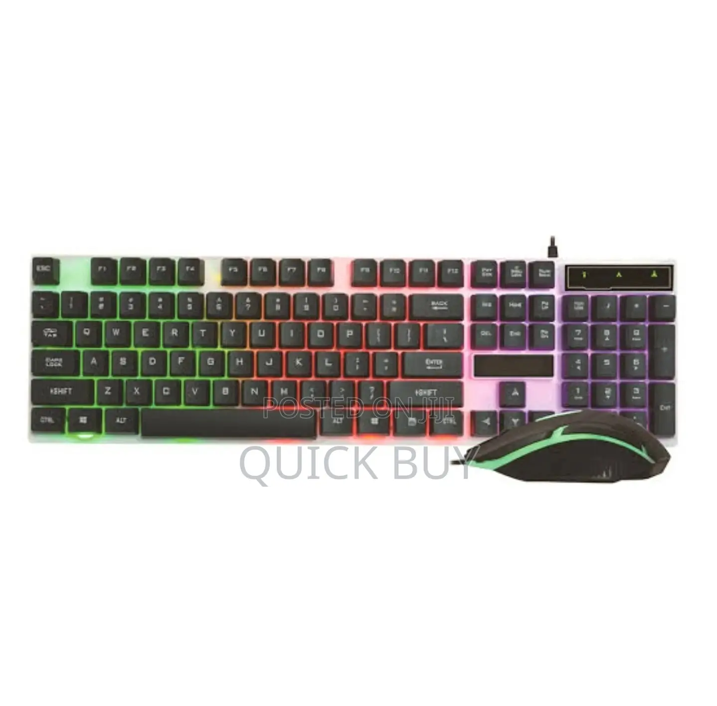 GTX300 Wired Pro Gaming RGB Keyboard Mouse Combo