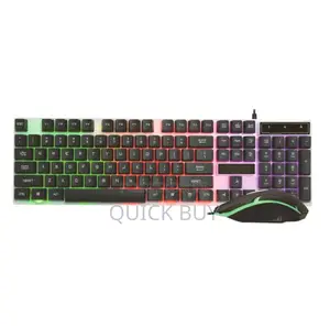 GTX300 Wired Pro Gaming RGB Keyboard Mouse Combo