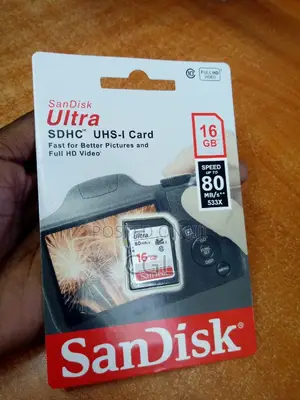 Sandisk 16gb SDHC Memory Card
