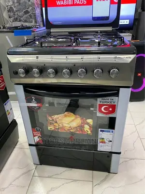Klass 3gas and 1electric Cooker 60x60cm