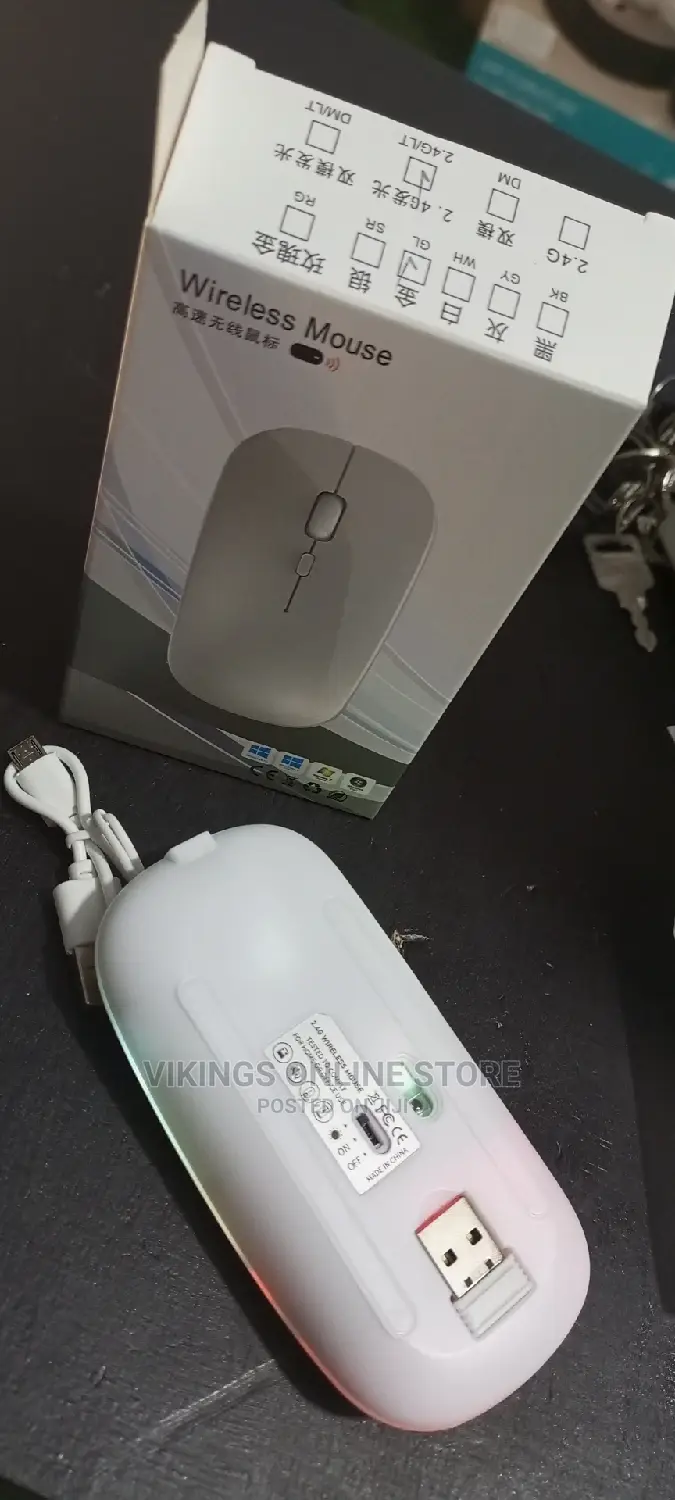Usb Charged Laptop Wireless Mouse