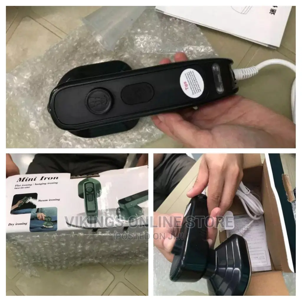 Mini Portable Flat Dry and Steam Iron