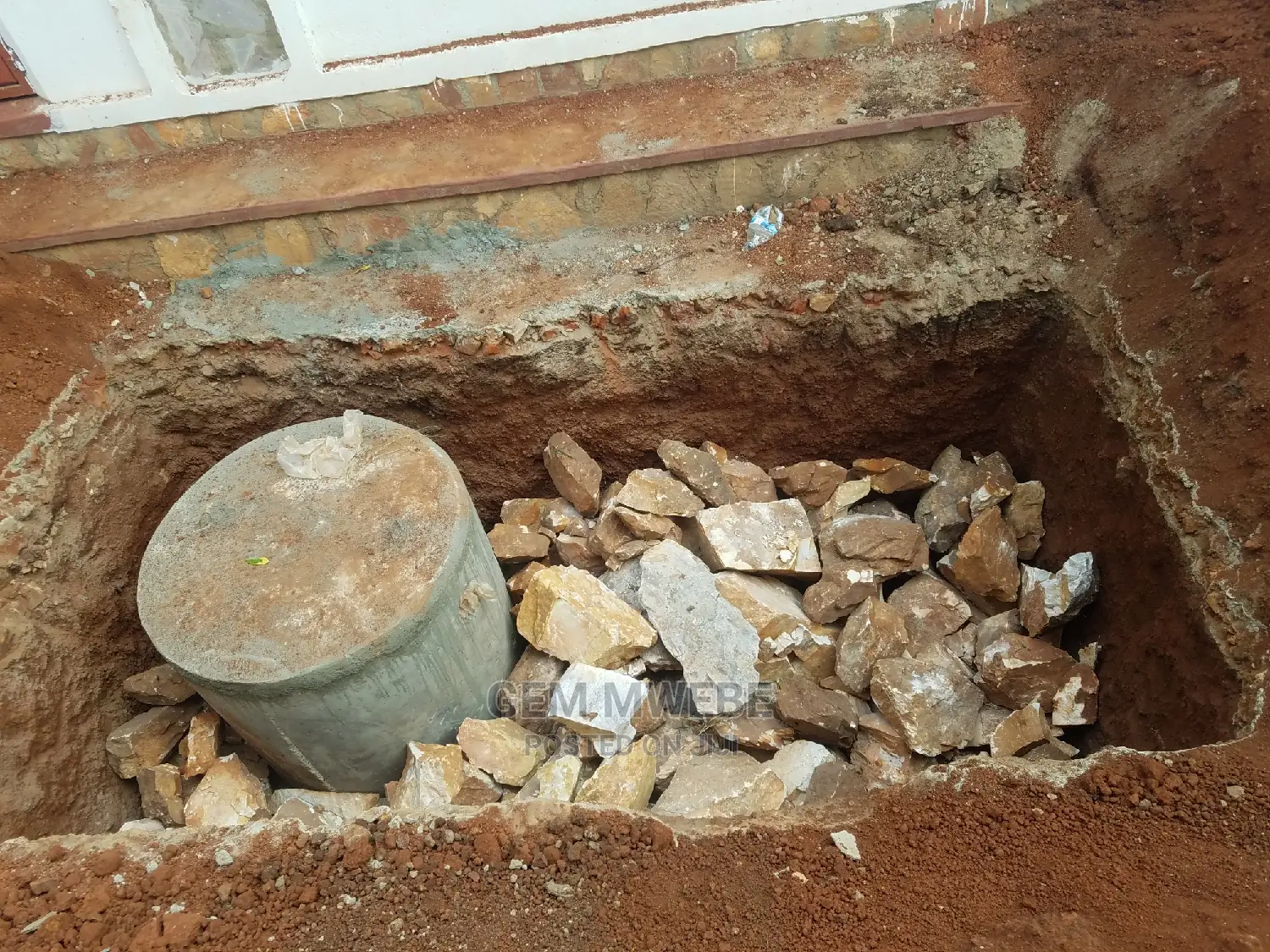 Bio Digester Septic Tank Construction