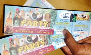 Printing Tickets For Events (Best Quality)