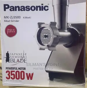 Panasonic Mk-Zj3500 Meat Grinder