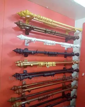 Curtain Rods 30,000 (Plastic) 40,000 (Metallic)