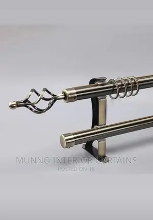 Curtain Rods 30,000 (Plastic) 40,000 (Metallic)