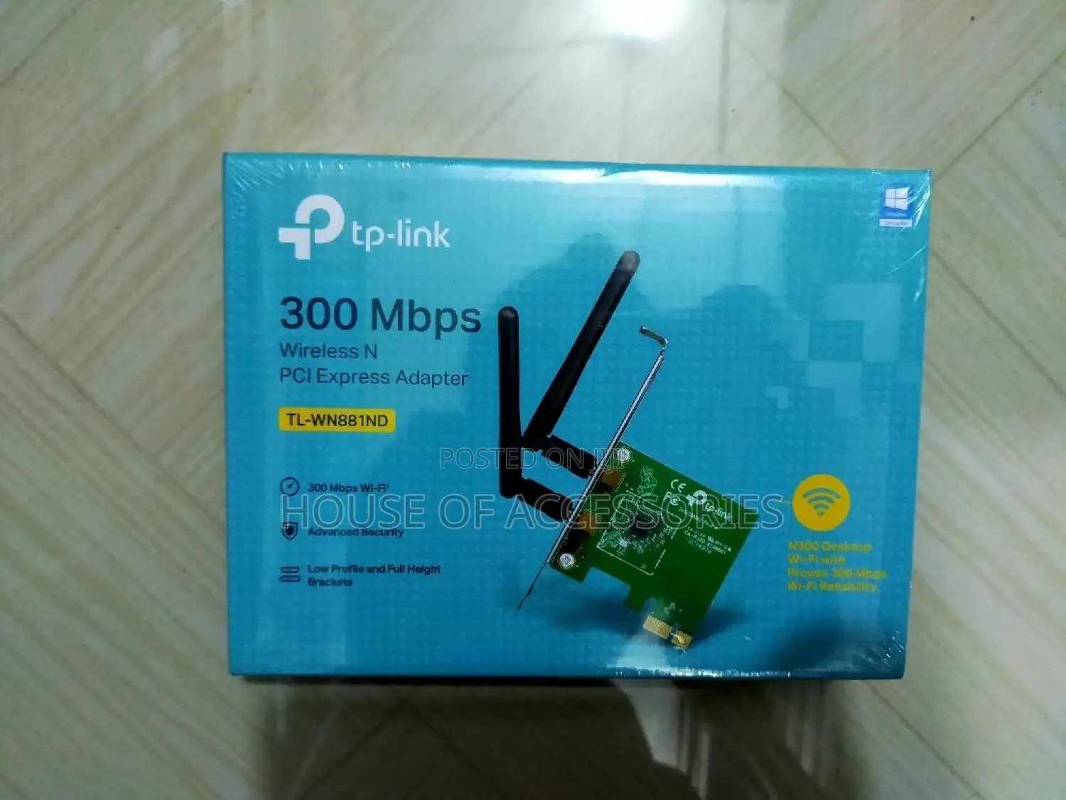 Tplink Pci Express Card 300mbps