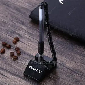 DELI 6791 Black Coil Counter Top Pen 0.5mm
