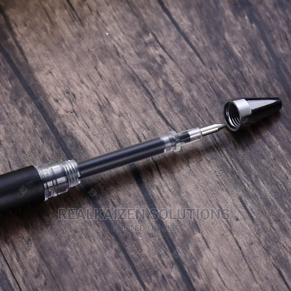 DELI 6791 Black Coil Counter Top Pen 0.5mm