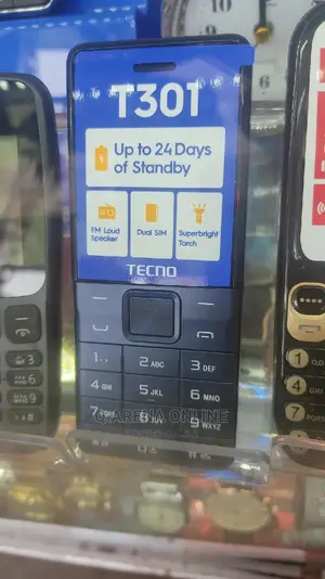 New Tecno T301 Black