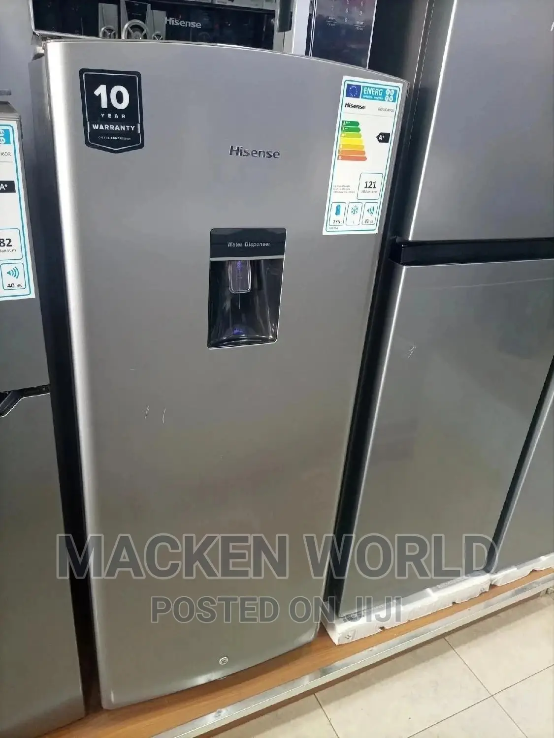 229L Hisense Fridge With Water Dispenser