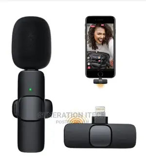 Wireless Microphone for iPhone and iPads- - Single Mic