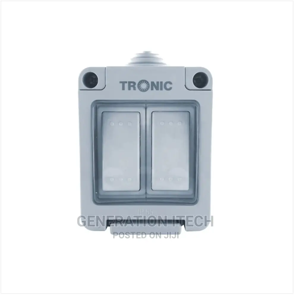 Waterproof 2 Gang 2 Way Switch-Tronic