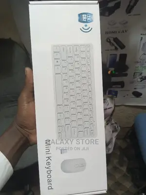 Mini Wireless Keyboard and Mouse Combo for Desktop Laptop and Computer