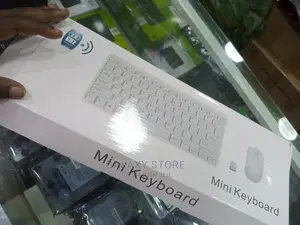 Mini Wireless Keyboard and Mouse Combo for Desktop Laptop and Computer