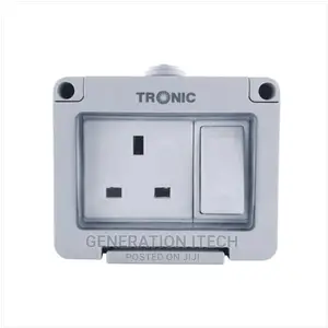 Waterproof Single Socket 13amps-Tronic