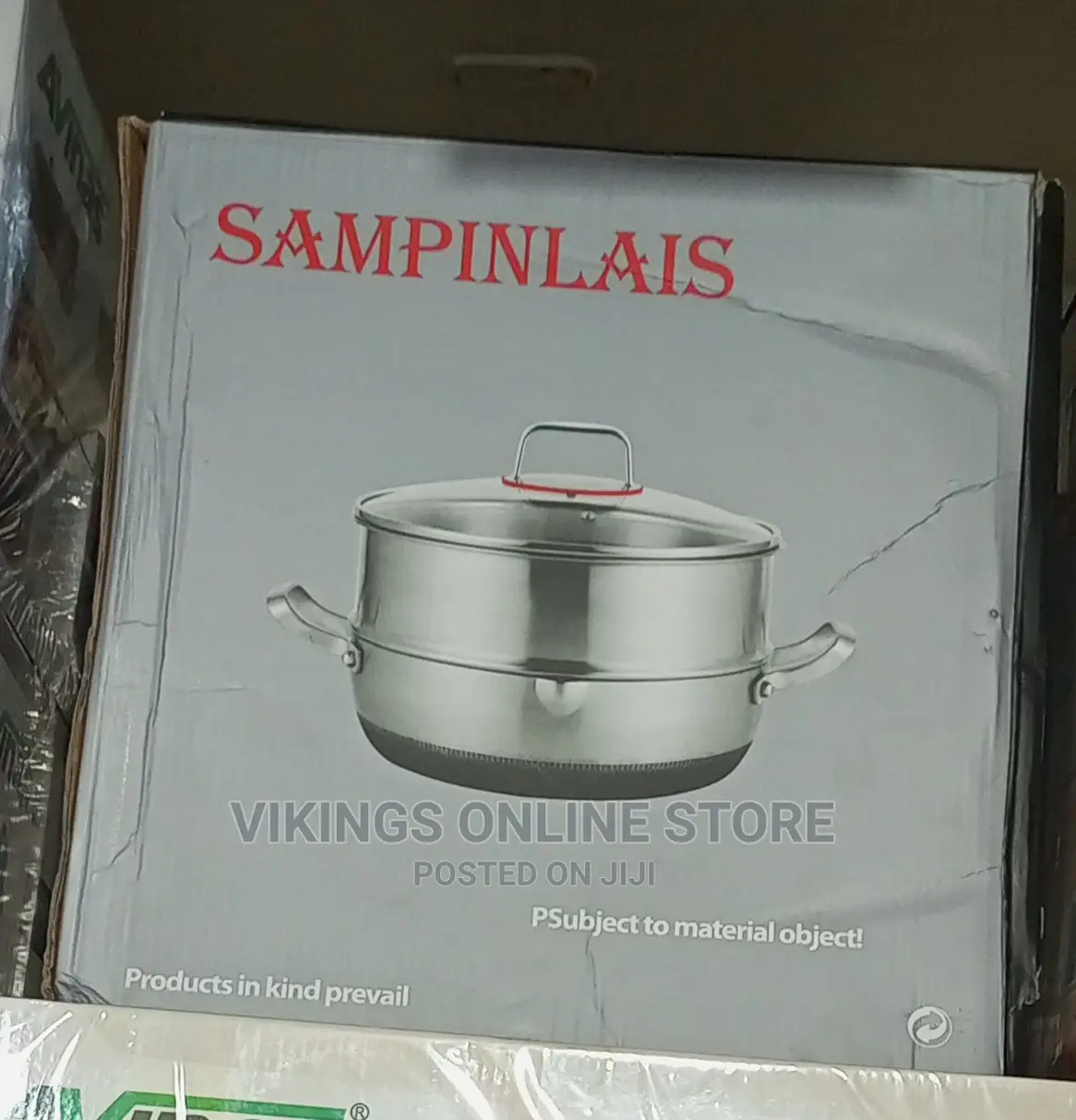 Stainless Steel Cooking Pot.