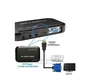 HDMI Cable - VGA - 5m - Black