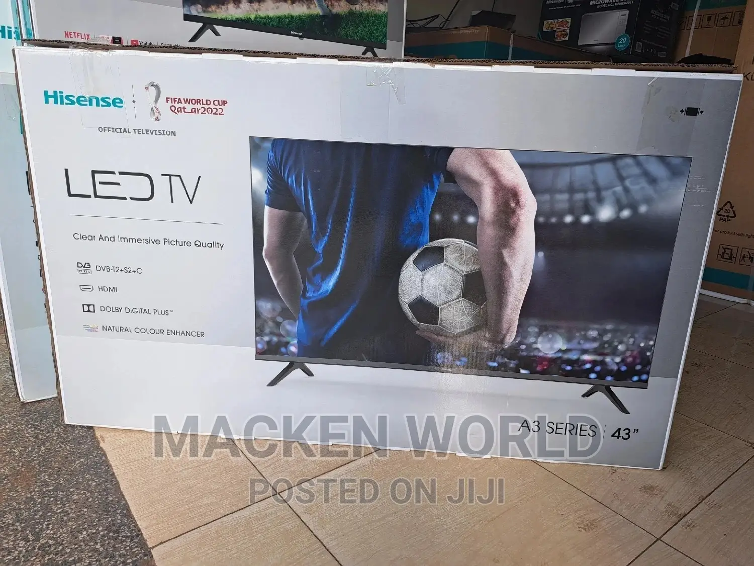 43 Hisense Digital Satellite Frameless