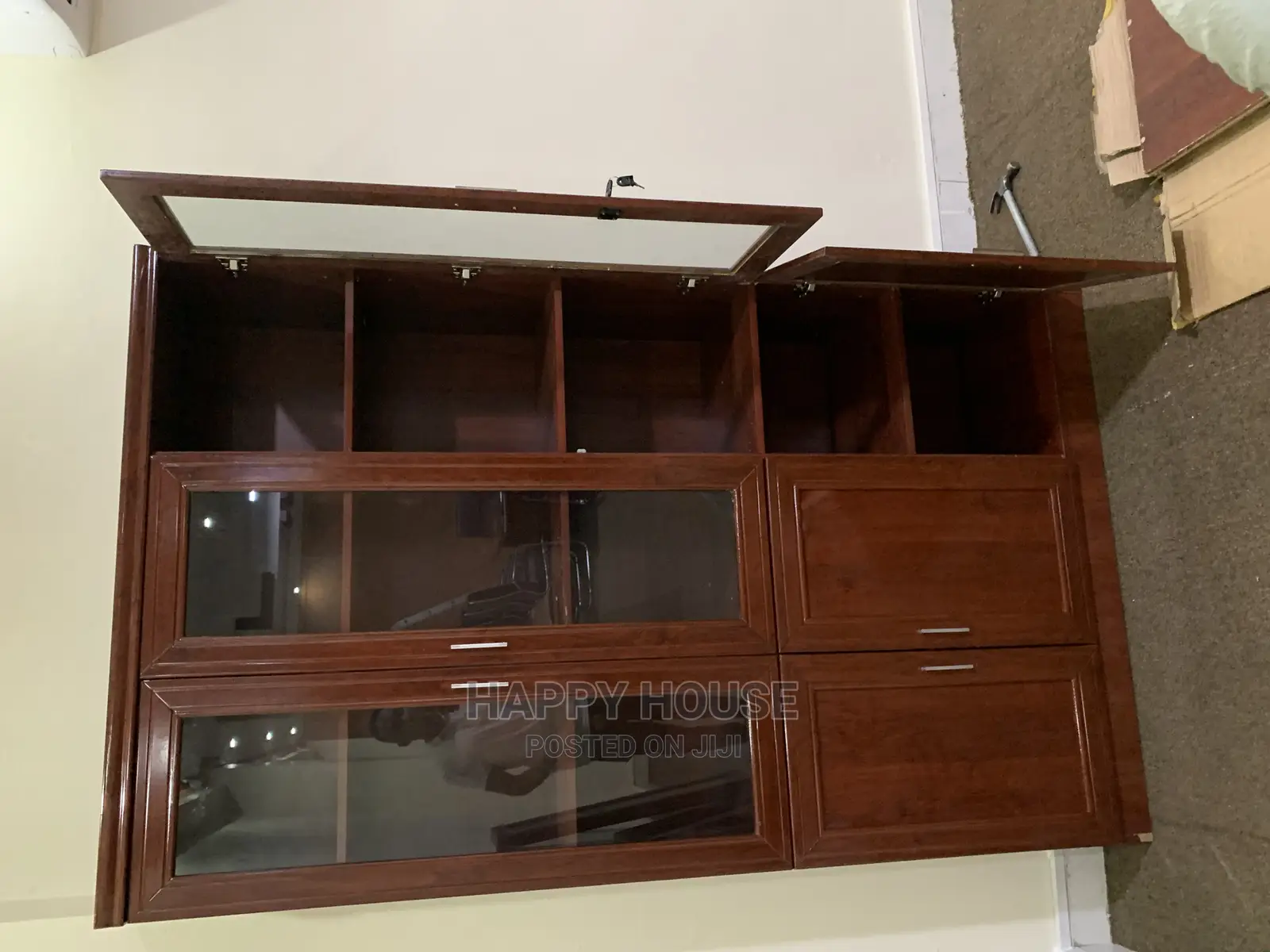 Executive Three Door Office Cabinet