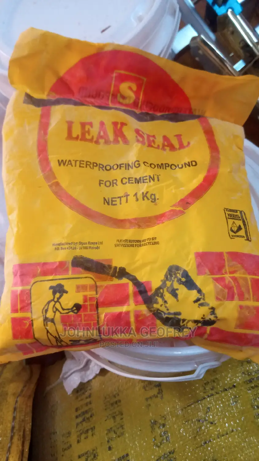 Leak Seal Water Proofing Compound for Cement