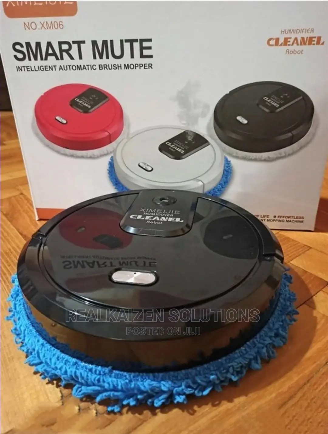 SMART MUTE Smart Intelligent Automatic Brush Humidifier Mop