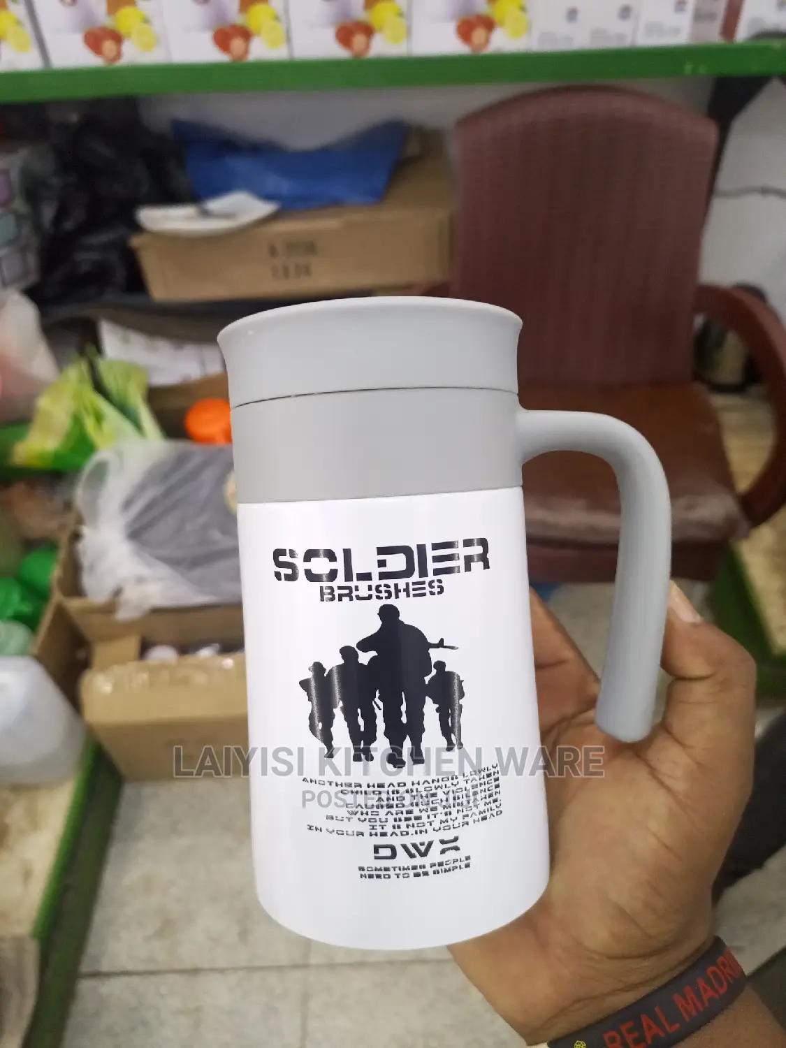 Soldier or Army Flask Cup