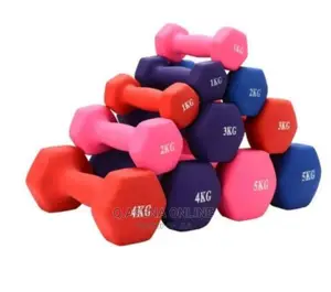 A Pair of Gym Dumbbells