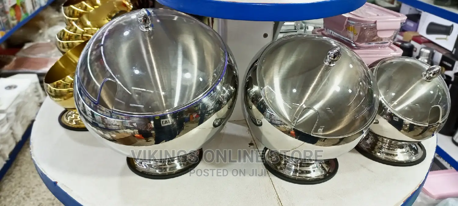 Stainless Steel Storage Ice Bucket Bowls
