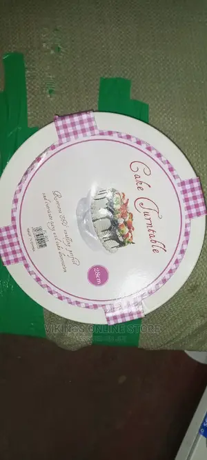 Rotating Cake Decorating Turn Table Stand