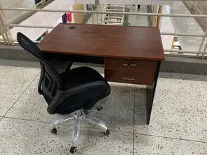 Office Table (1mtr) and Office Chair