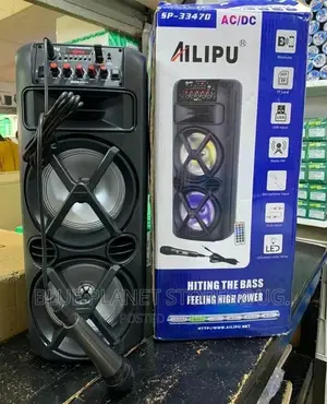 ALIPU Partybox Speaker + Microphon | SP-33470 | Rechargeable