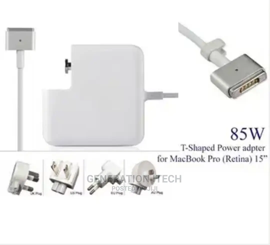 Mac Book Laptop Adapter 85w -T Lip- Macbook Charger