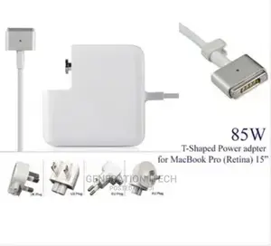 Mac Book Laptop Adapter 85w -T Lip- Macbook Charger