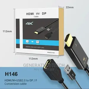 Hdmi to Dp Converter - H146- Cable