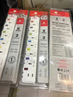 6 Way Power Extension Cables