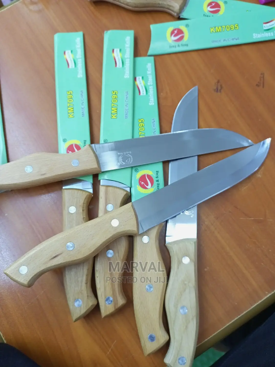 Wood Handle Knife