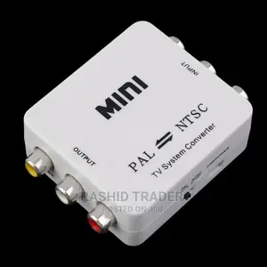 PAL NTSC SECAM to TV Videosystem Converter Switcher Adapter