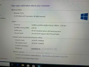 Laptop Microsoft Surface Pro 4 8GB Intel Core I5 SSD 256GB