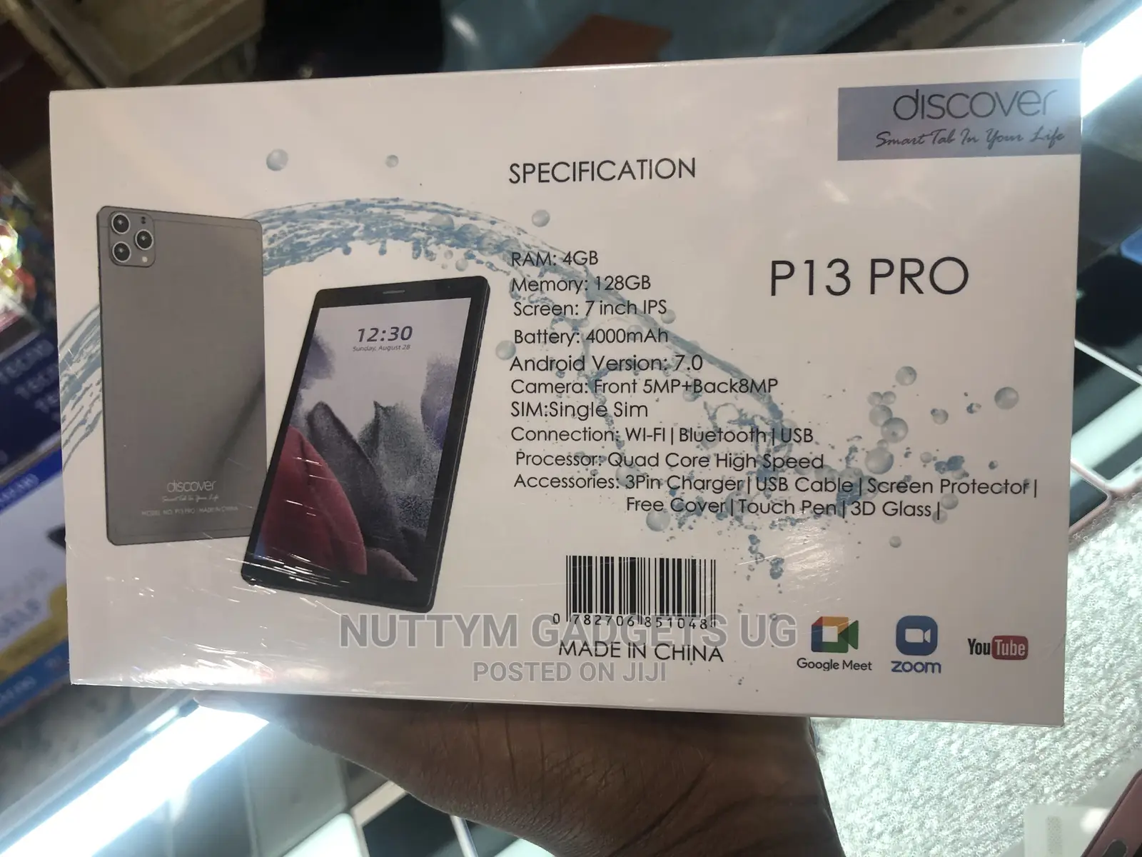 New Tablet 128 GB Black