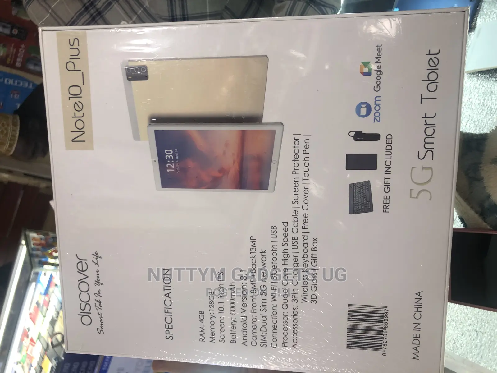 New Tablet 128 GB Gray