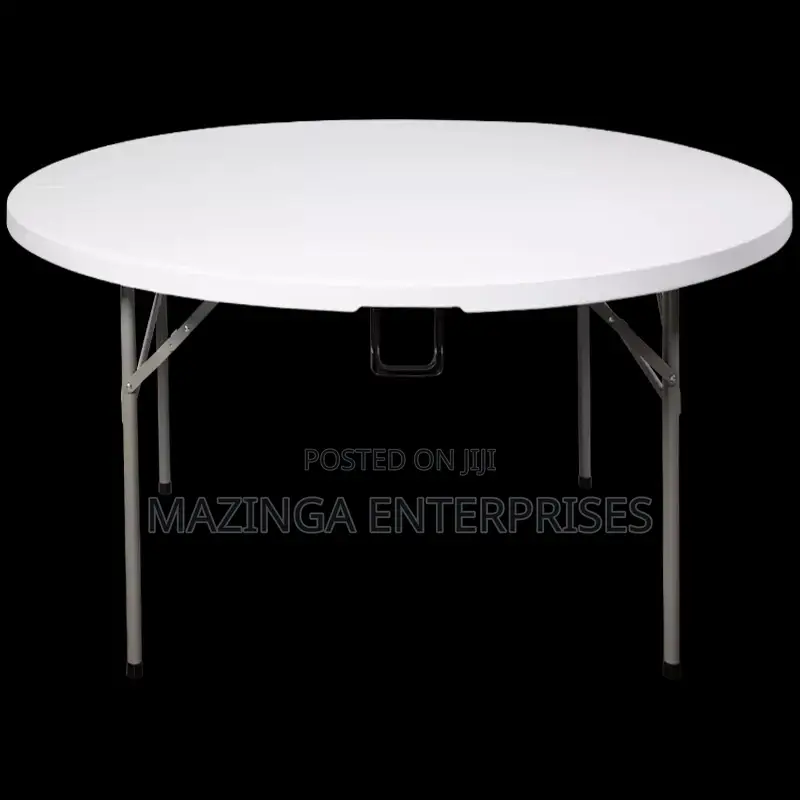 8-12seater Round Restaurant Table(Has Folding Legs)