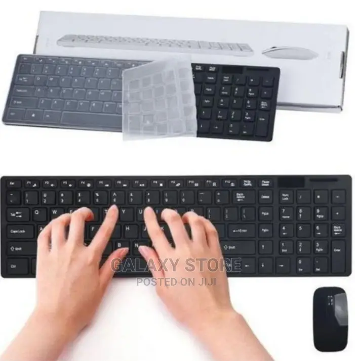 Wireless Keyboard and Mouse Combo for All Computers