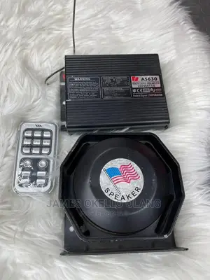 Car Siren With Remote Control .