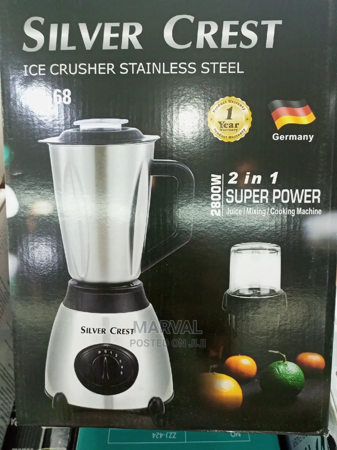 Ice Crusher Brender (Silver Crest)
