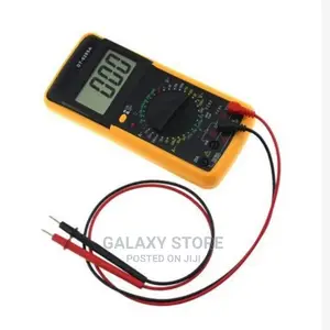 Dt9205a Digital Multimeter Capacitance Multi Meter - Yellow,