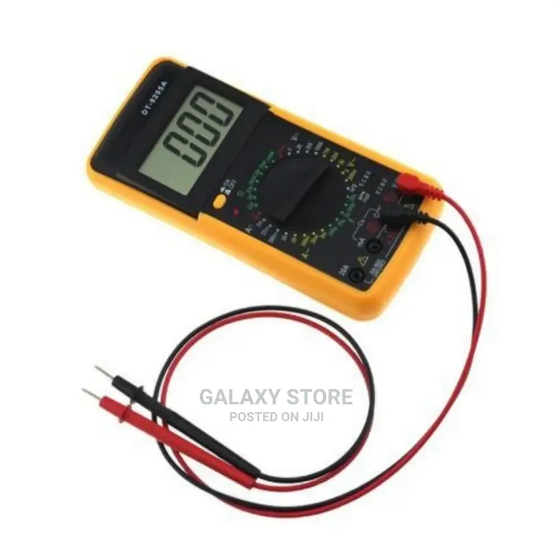 Dt9205a Digital Multimeter Capacitance Multi Meter - Yellow,
