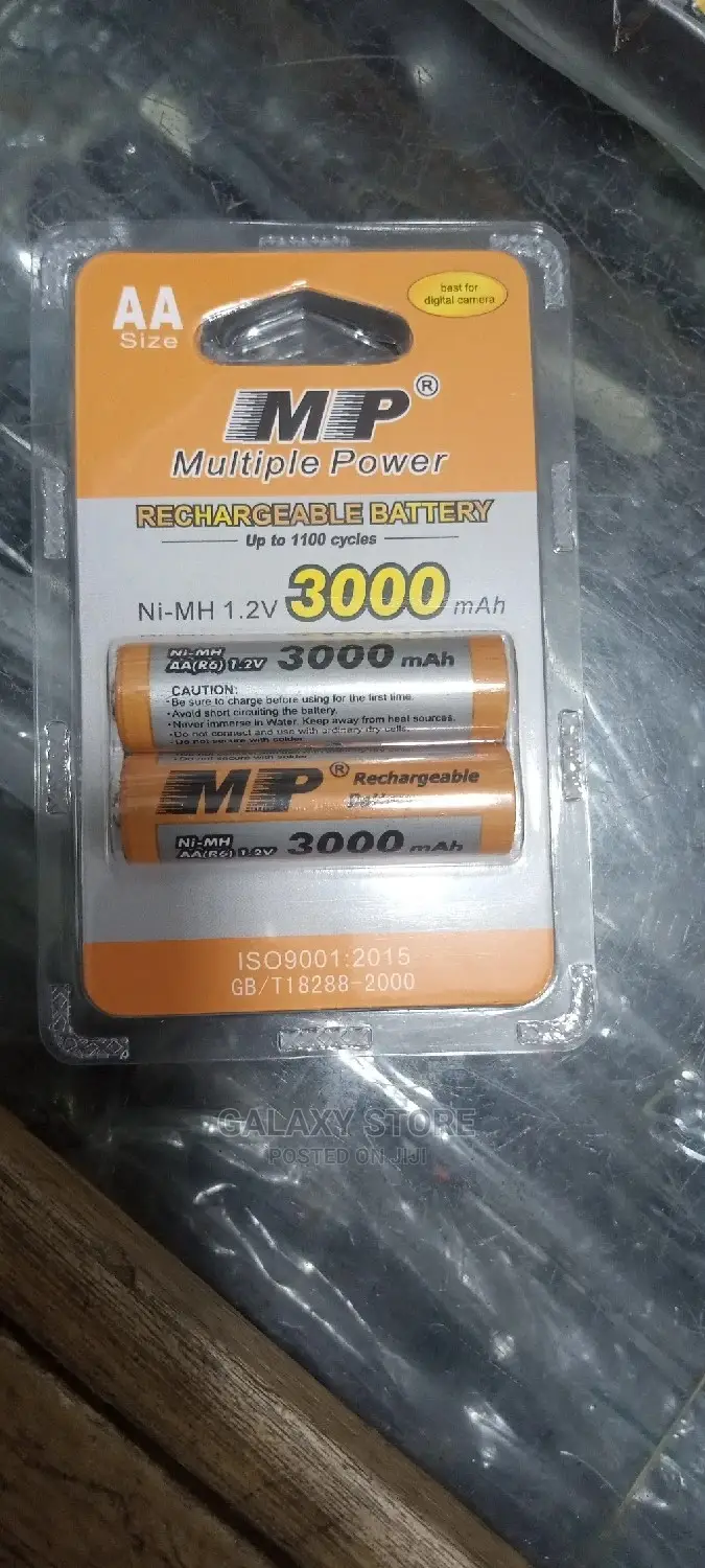 Aa Mp Multiple Power Rechargeable Battery Double Aa Multipuporse